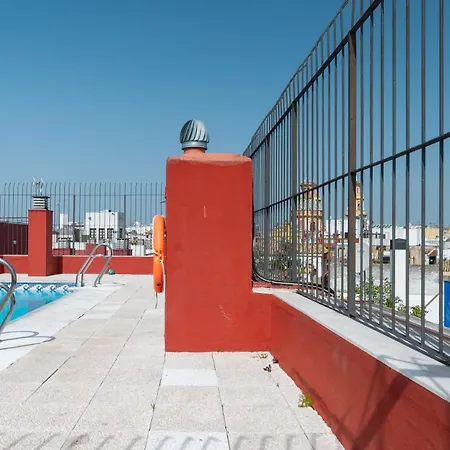 Charming With Pool In Santa Cruz شقة إشبيلية